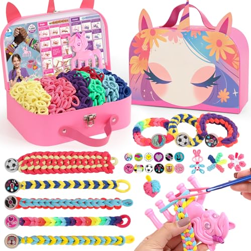 50% Off Bracelet Making Kit for Girls 8-12, 1200 Looms - Image 2