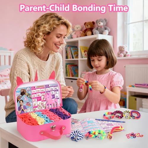 50% Off Bracelet Making Kit for Girls 8-12, 1200 Looms - Image 7