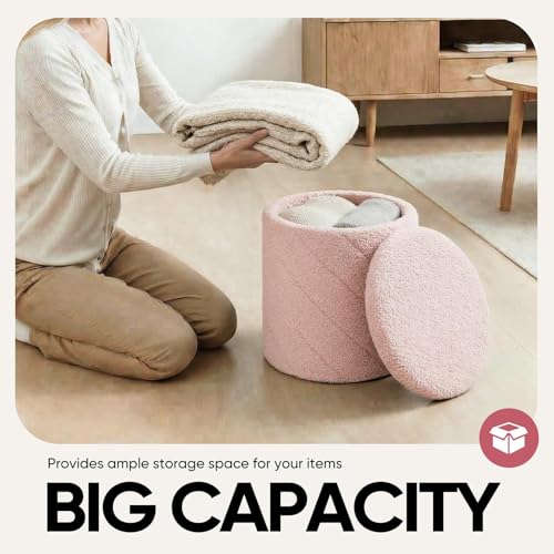 30% Off CAIPINFUL Storage Ottoman, Was $35.99 - Image 5