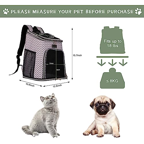 20% Off BAGLHER Mesh Pet Carrier Backpack for Cats & Dogs - Image 3