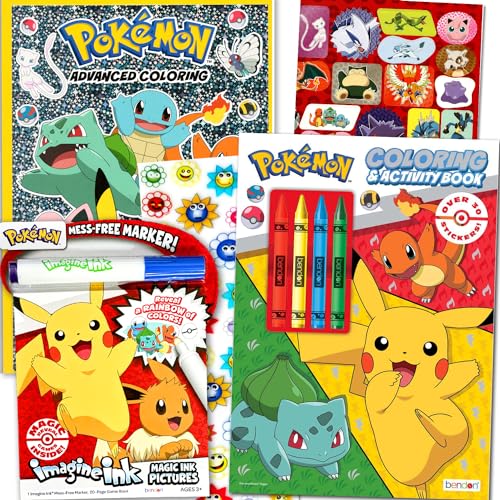 Save 50% on Pokemon Coloring Books Set for Kids - Image 2