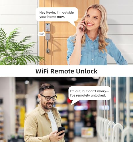 50% Off HEANTLE WiFi Smart Lock with Fingerprint & App Control - Image 5