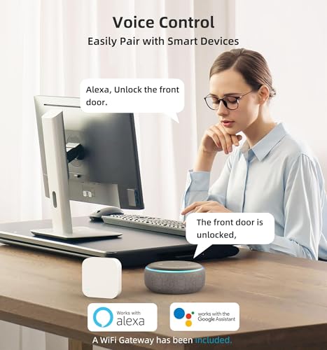 50% Off HEANTLE WiFi Smart Lock with Fingerprint & App Control - Image 6