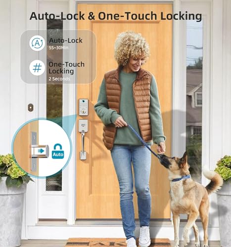 50% Off HEANTLE Smart Lock – WiFi, Fingerprint, Bluetooth - Image 8