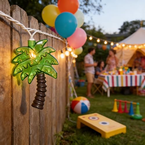 30% Off 8.5ft Palm Tree LED Lights Outdoor Waterproof - Image 4