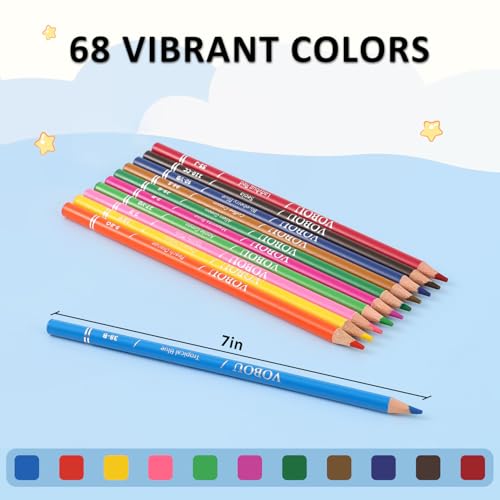 72-Count Vobou Colored Pencils for Adults - $19.99 Value - Image 3