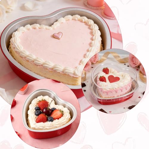 50 Heart Cake Pans for Valentine's Baking - $19.99 - Image 6