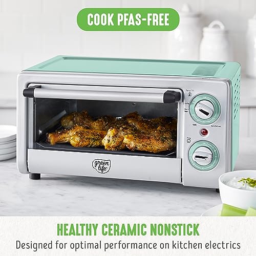 14% Off GreenLife Stainless Steel Air Fryer Toaster Oven - Image 3