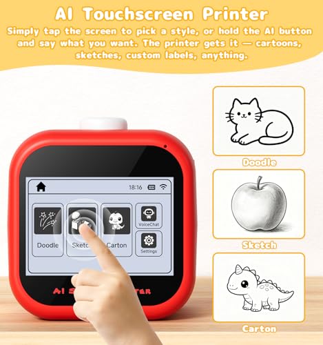 Save 50% on Gtonster AI Voice Sticker Printer for Kids - Image 4