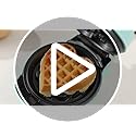 Sunvivi Mini Waffle Maker: 6 Plates, Fun Shapes - Image 8