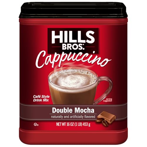 5% Off Hills Bros Double Mocha Cappuccino Mix 16oz - Image 2