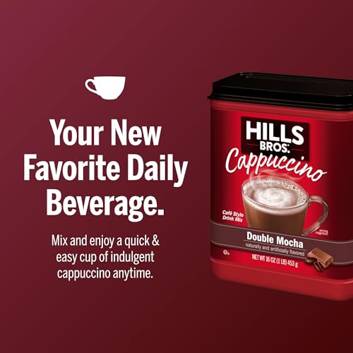 5% Off Hills Bros Double Mocha Cappuccino Mix 16oz - Image 7