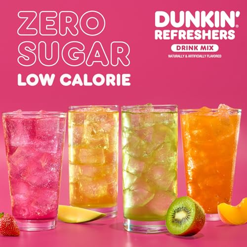 50% Off Dunkin' Zero Sugar Refreshers 40-Count Variety Pack - Image 7