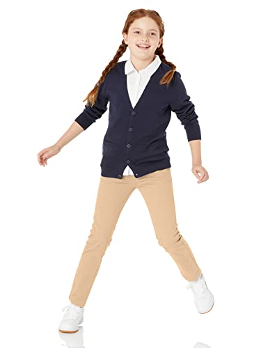 25% Off Amazon Essentials Girl's School Uniform Chino Pants Pack of 3 - Image 5