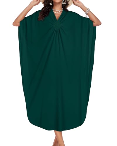 25% Off JILUVIN Plus Size Kaftan Dress with Boho Print - Image 6