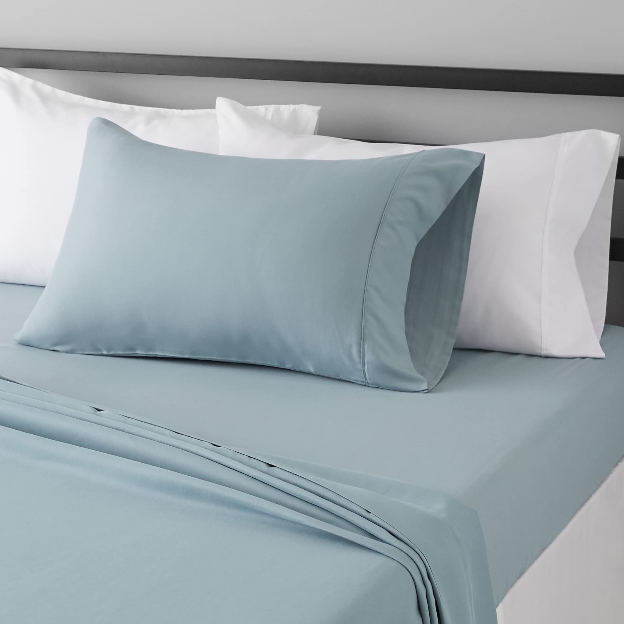 Amazon Basics Twin Sheet Set – Save 59% with Soft Microfiber - Image 1