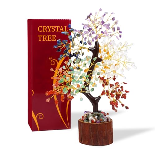 Crystal Tree of Life with Chakra Stones - Healing Decor - Image 2