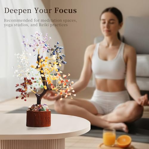 Crystal Tree of Life with Chakra Stones - Healing Decor - Image 5