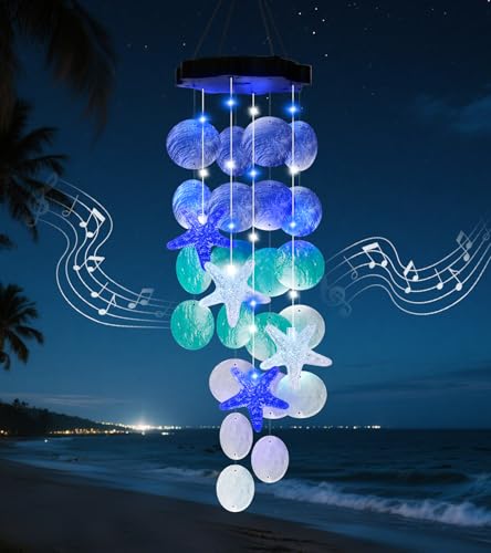 30% Off Solar Wind Chime Lights for Outdoor Decor - Image 2