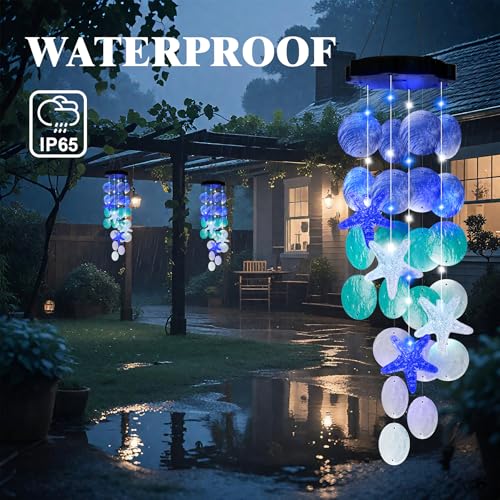 30% Off Solar Wind Chime Lights for Outdoor Decor - Image 4
