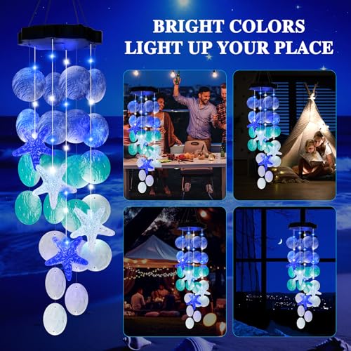 30% Off Solar Wind Chime Lights for Outdoor Decor - Image 7