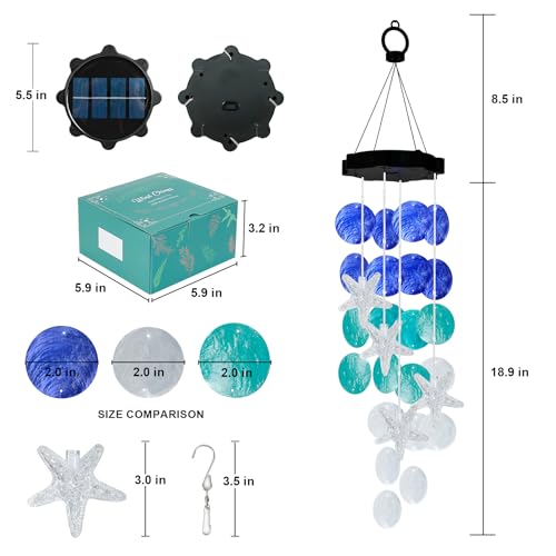 30% Off Solar Wind Chime Lights for Outdoor Decor - Image 8