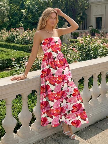 38% Off LILLUSORY Women's Floral Maxi Sundress - Image 4