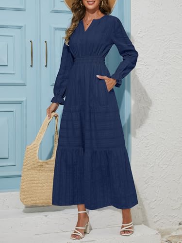 6% Off Simlakey Women's Fall Maxi Dress - Image 5