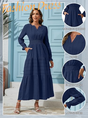 6% Off Simlakey Women's Fall Maxi Dress - Image 7