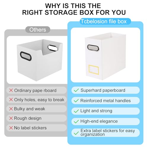 20% Off Collapsible File Organizer Box – Portable & Durable - Image 5