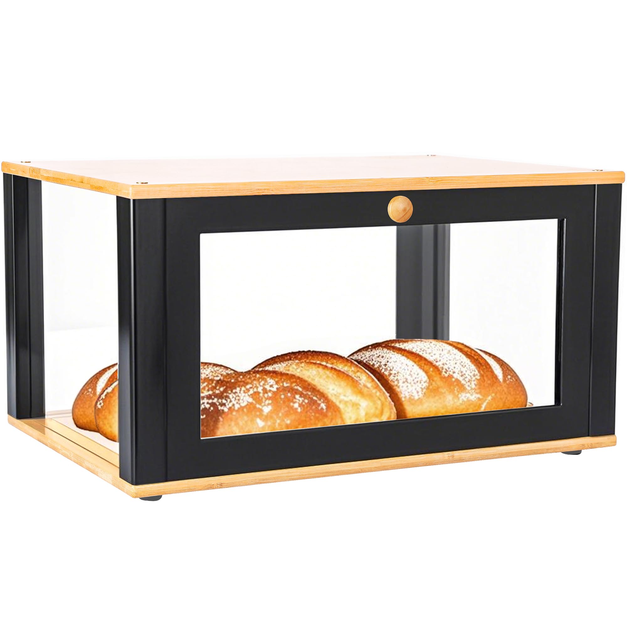 ETMI Bamboo Bread Box: Save $10 on Kitchen Counter Storage