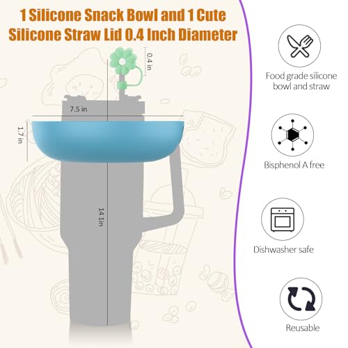 Snack Bowl for Stanley Cup 30 oz - Only $9.99 | Great Accessory - Image 4