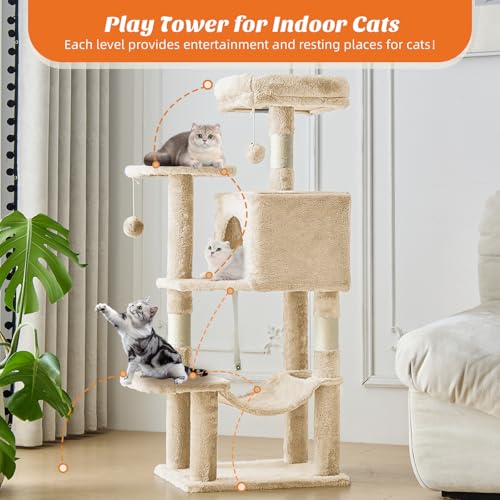 40% Off Sweetcrispy Cat Tree Tower for Indoor Cats - Image 3