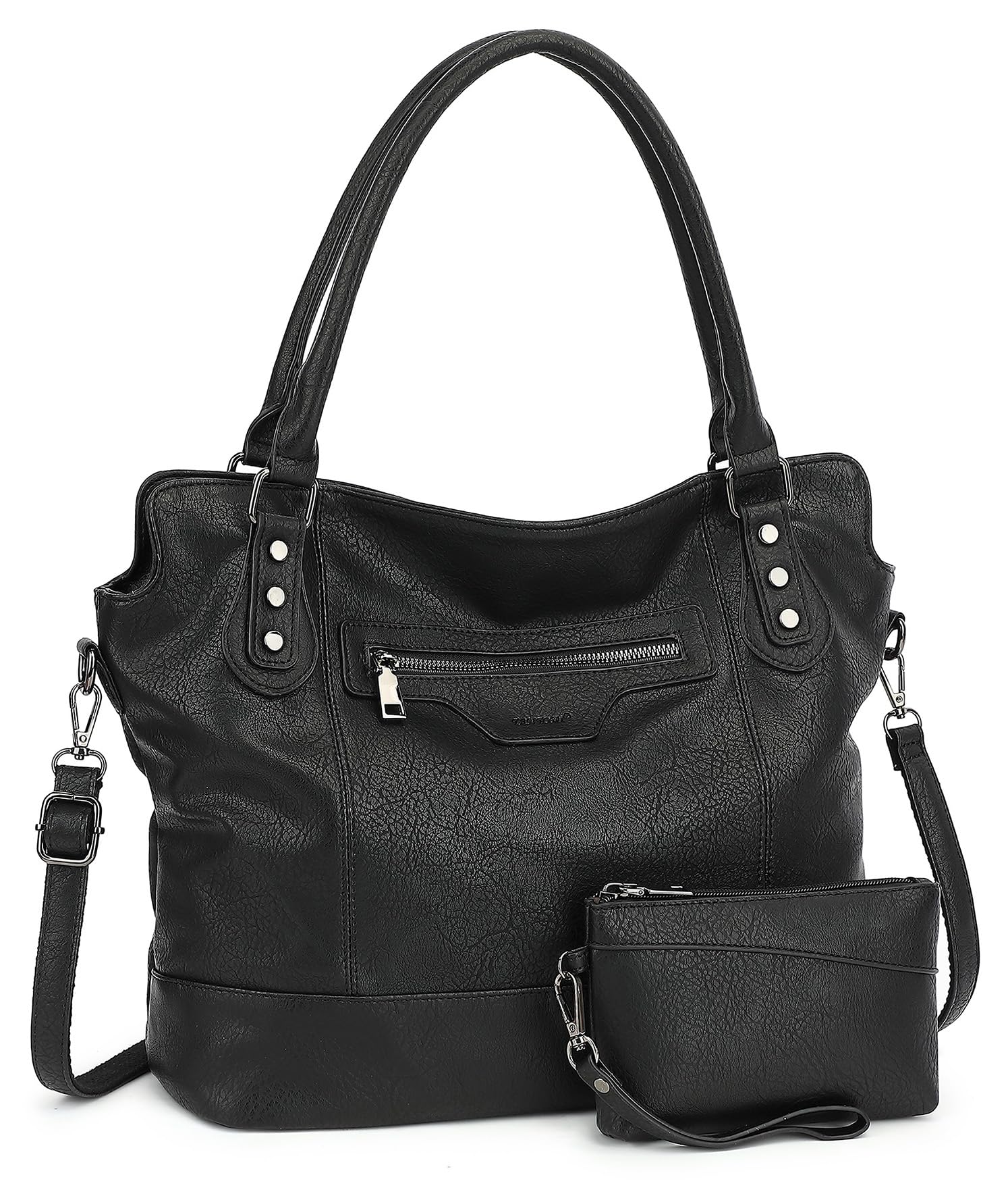 TANTOMI Vegan Leather Tote Bag – Great Value at $21.99