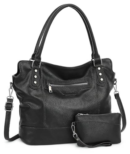 TANTOMI Vegan Leather Tote Bag – Great Value at $21.99 - Image 2