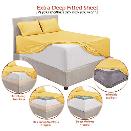 Save 37% on Hearth & Harbor Extra Deep Sheet Set - Queen - Image 7