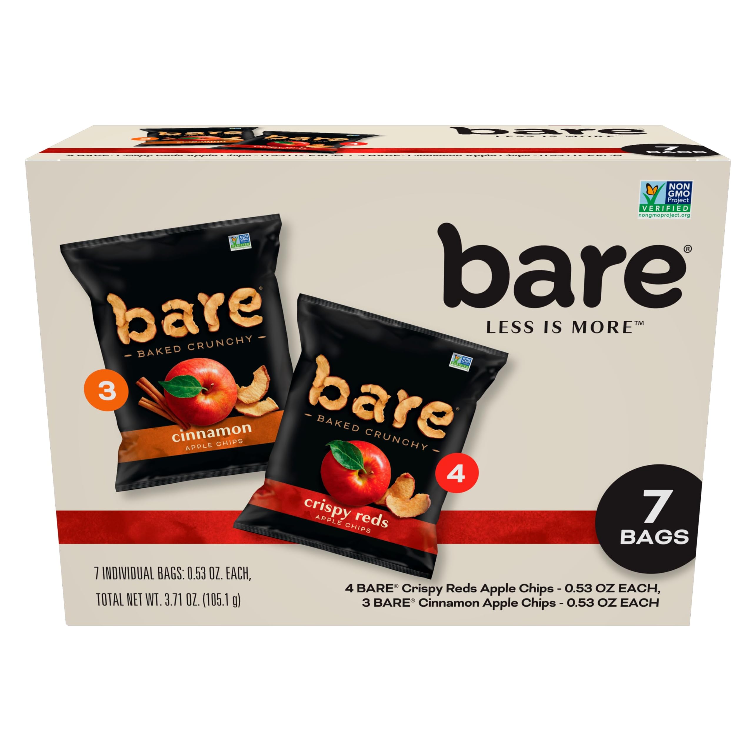19% Off Bare Baked Crunchy Apple Chips Variety Pack