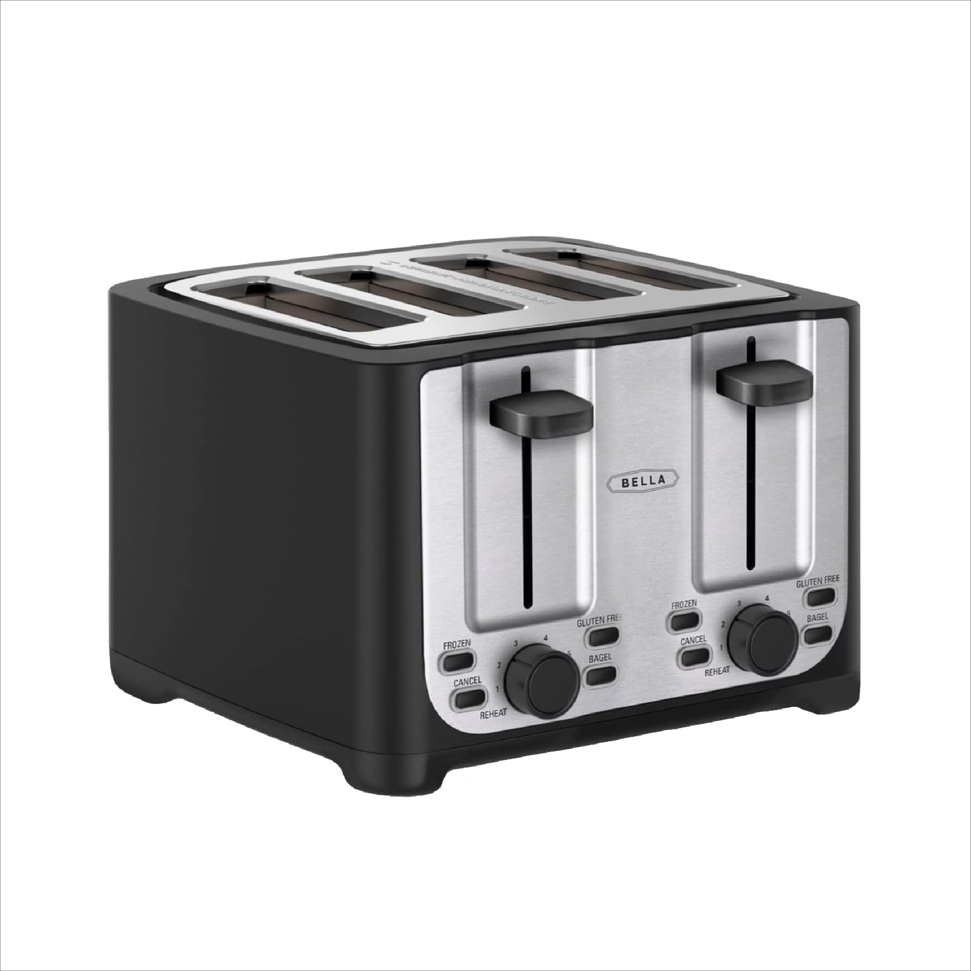 16% Off BELLA 4-Slice Toaster with Auto Shut Off