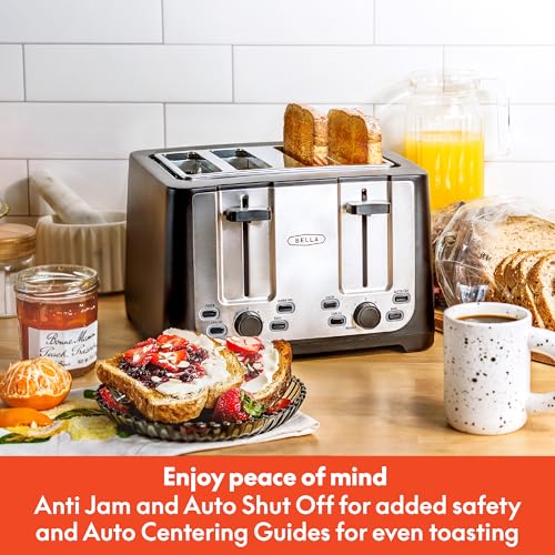 16% Off BELLA 4-Slice Toaster with Auto Shut Off - Image 7