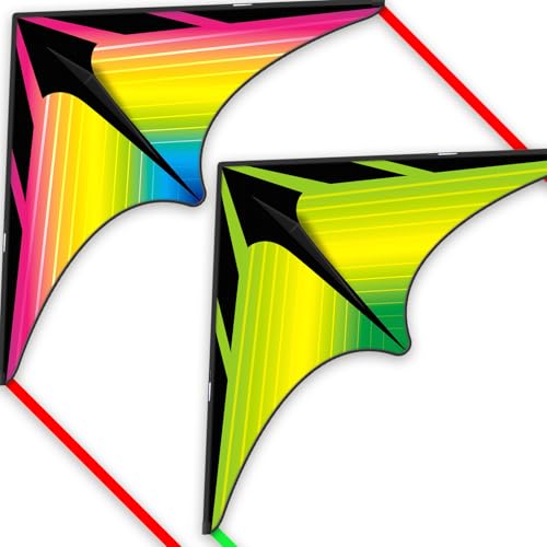 ESOKA PRON 2-Pack Delta Kites for Kids & Adults - Image 2