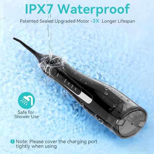 15% Off Cordless Water Flosser with 4 Modes & 4 Tips - Image 6