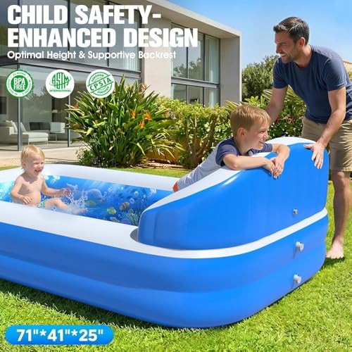 50% Off AixPool Inflatable Pool with Sprinkler for Kids - Image 6
