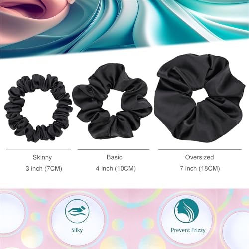 Satin Silk Scrunchies 12-Pack at $8.99 - Image 3