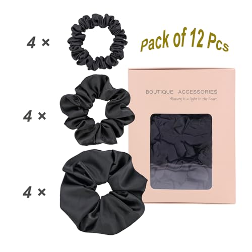 Satin Silk Scrunchies 12-Pack at $8.99 - Image 4
