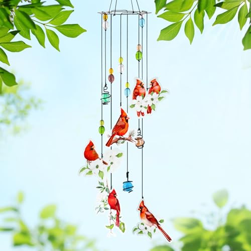 Cardinal Wind Chime - Great Gift Under $15 for Any Occasion - Image 2