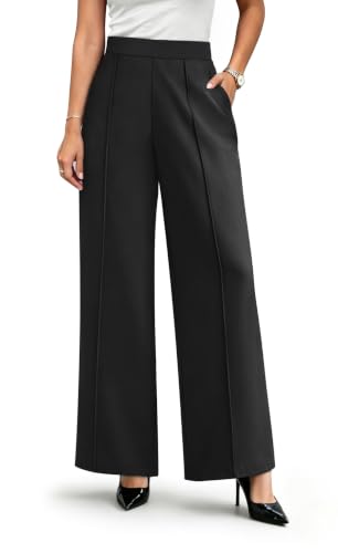 WIHOLL Women's Wide Leg Work Pants at $29.99 - Image 2