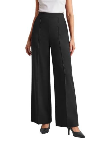 WIHOLL Women's Wide Leg Work Pants at $29.99 - Image 3