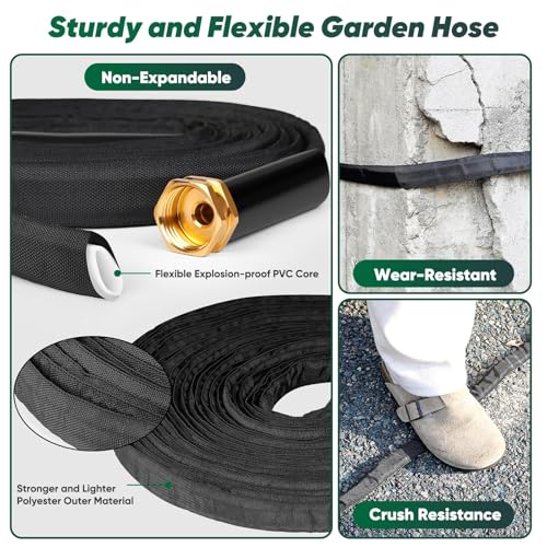 18% Off 50 ft Non-Expanding Garden Hose - Image 3
