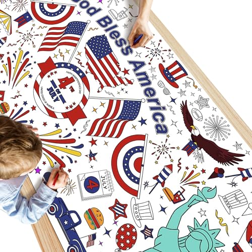 Save 33% on OHOME 4th of July Giant Coloring Poster - Image 4