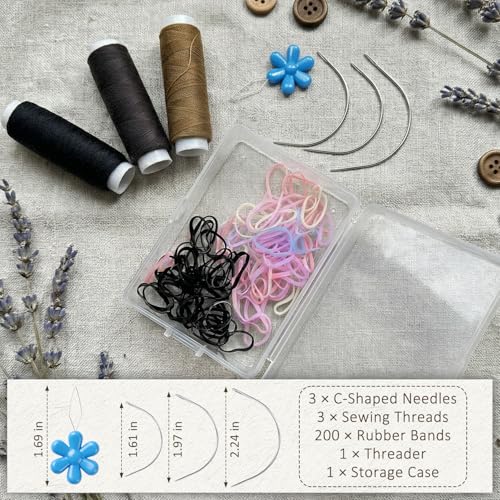 36% Off JIAMEISI Hair Extension Needle and Thread Kit - Image 3